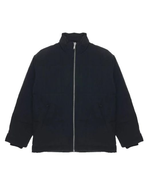 Giacca Con Colletto Rialzato di Won Hundred in Blue da Uomo