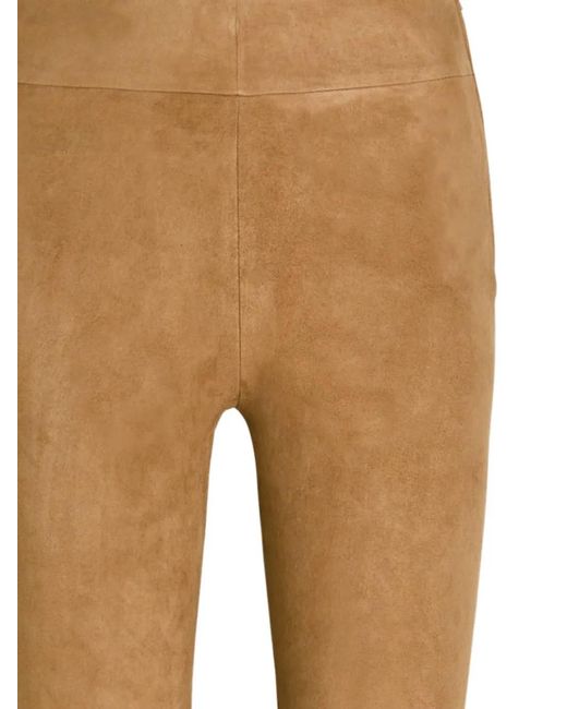 Arma Natural Flared Hem Trousers