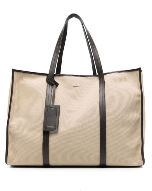 Borsa Tote di Sandro in Natural