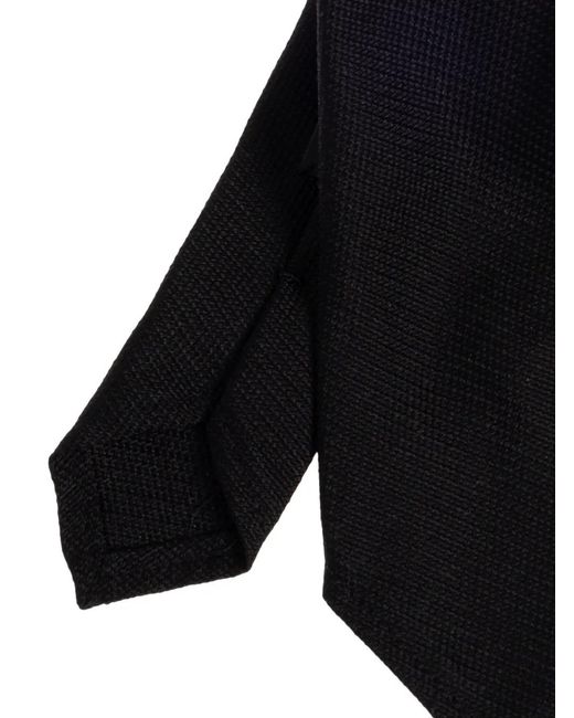 DSquared² Black Silk Tie for men