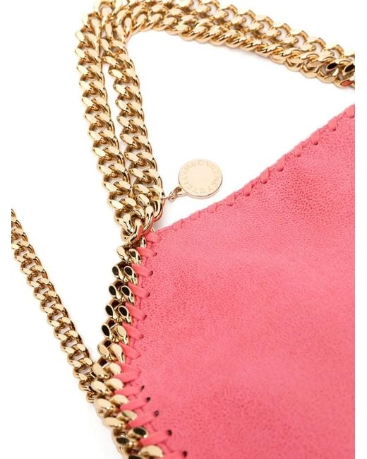 Stella McCartney Pink Mini Falabella Tote Bag