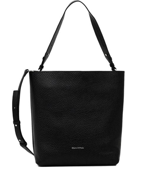Marc O' Polo Black Medium Adjustable-Strap Shoulder Bag