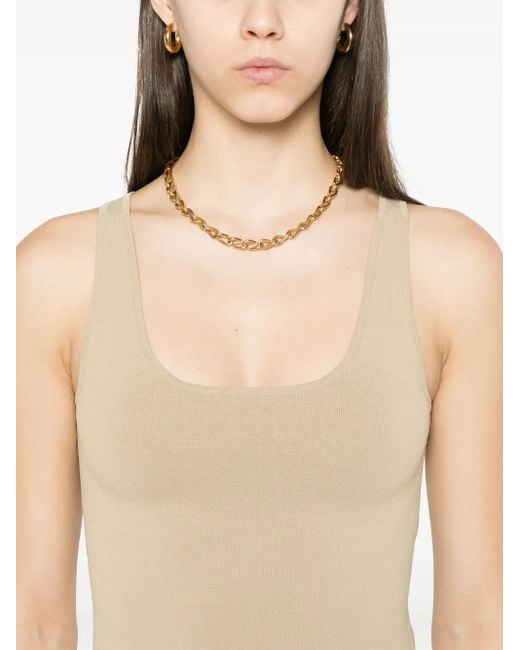 Totême Natural Knit Tank Top