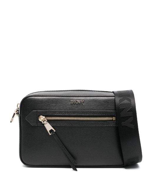 DKNY Logolettering Cross Body Bag in Black Lyst UK