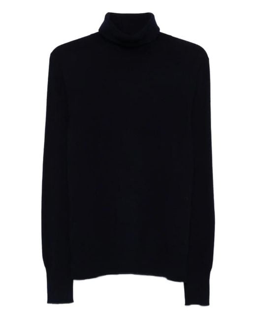 メンズ Eric Bompard タートルネック セーター Black