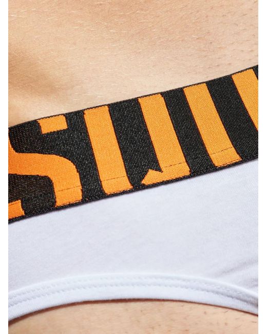 DSquared² Slip Met Logoband in het White voor heren