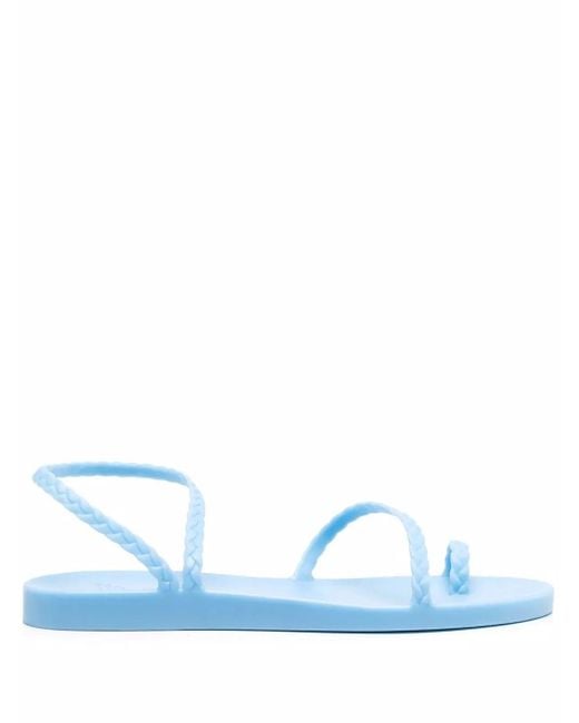 Ancient Greek Sandals Blue Eleftheria Jelly Sandals