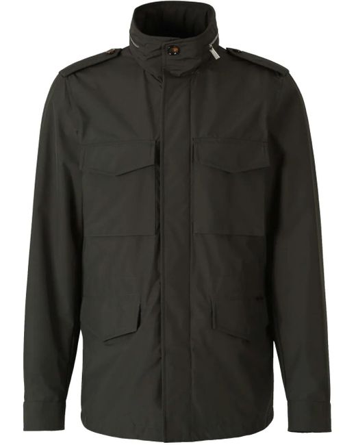 Moorer Black Denver-25 Jacket for men
