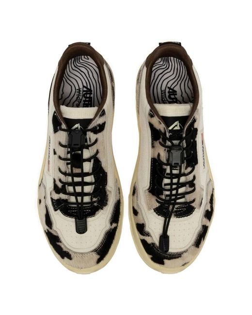 Autry Multicolor Chic Flat Shoes For