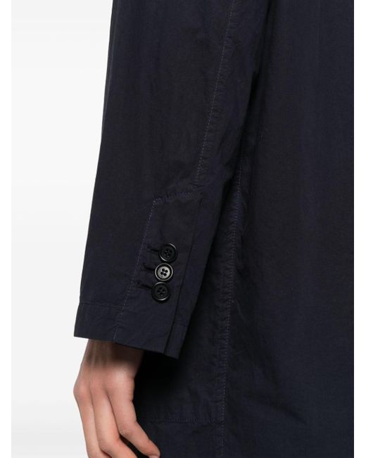 Manteau à simple boutonnage Aspesi en coloris Black