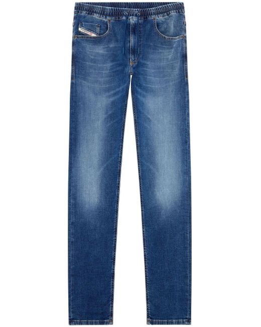 DIESEL D-krooley Mid Waist Jeans in het Blue voor heren