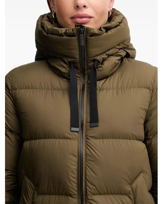 Bomboogie Green Geneva Hooded Padded Coat