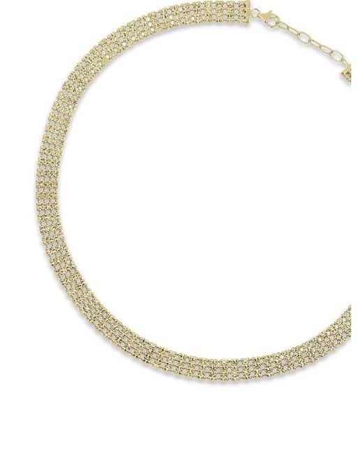 Desmo Metallic Infinity Necklace