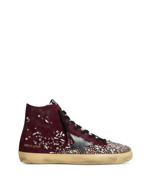 Golden Goose Deluxe Brand Brown Francy Lab Sneakers