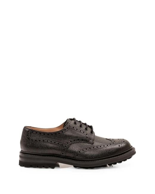 Church's Black Mcpherson Brogue Derby Shoes for men