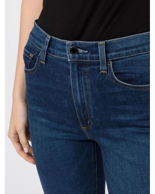 Le Jean Cropped Broek in het Blue