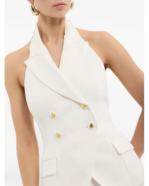 Rebecca Vallance White Odilia Vest Top