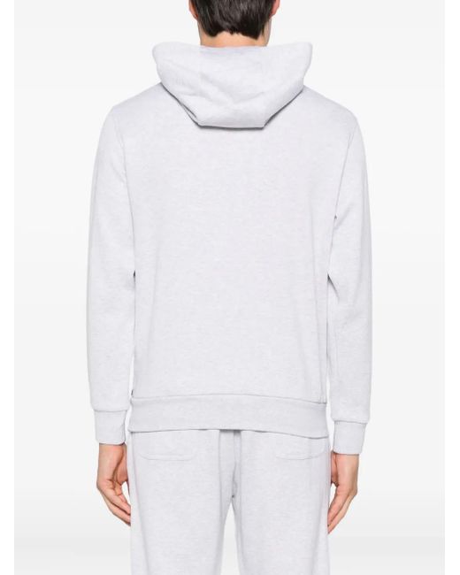 Eleventy Hoodie Mit Slogan-Print in White für Herren