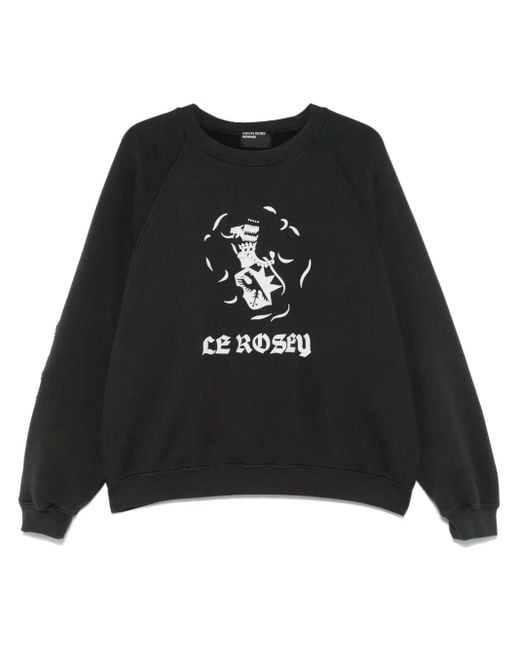 Enfants Riches Deprimes Black Le Rosey Sweatshirt for men