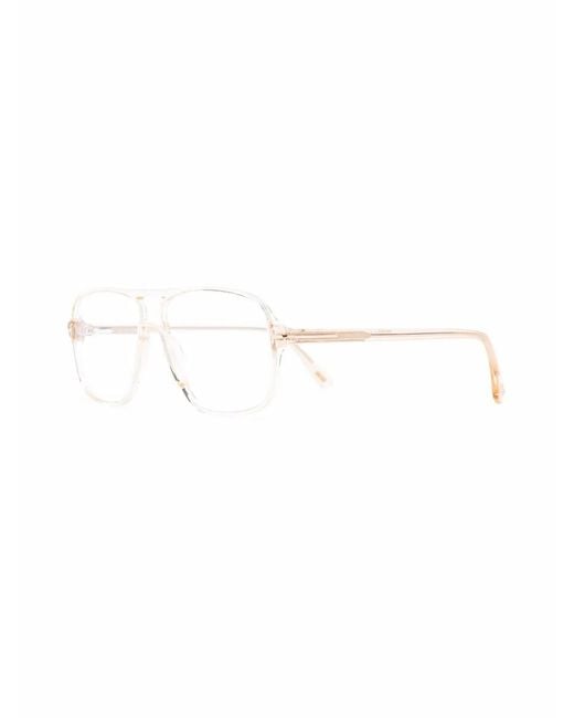 Tom Ford Multicolor Square-Frame Glasses for men