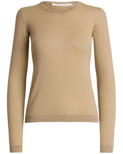 Ralph Lauren Natural Cashmere Sweater