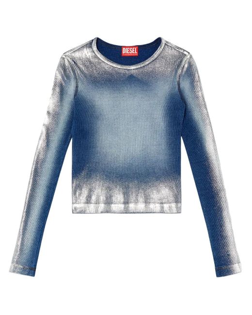 DIESEL T-banes-nc-q1 トップ Blue