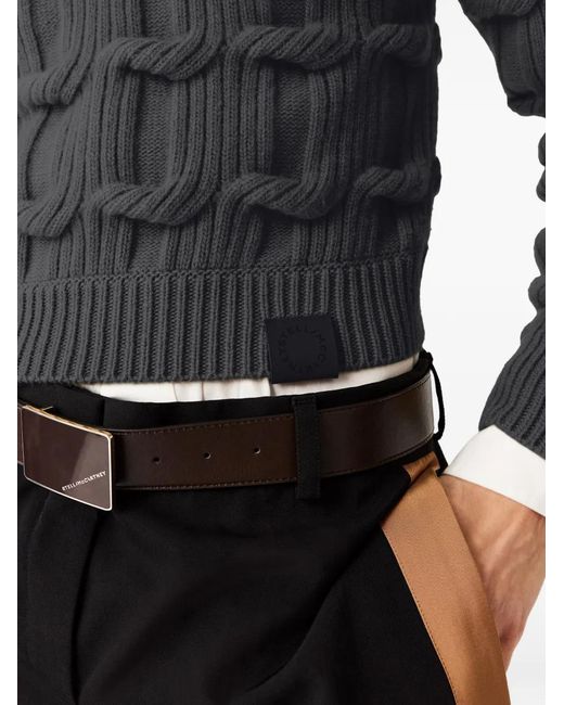 Stella McCartney Blue Crew Neck Sweater