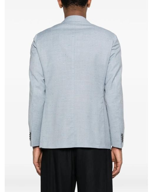 Blazer Aida Con Dos Botones Caruso de hombre de color Blue