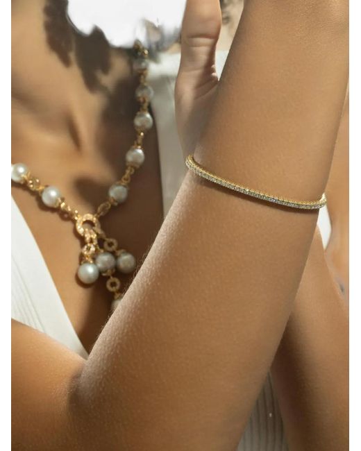 Andreoli Metallic Diamond Bracelet