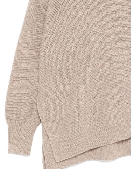 Forme D'expression Natural Twisted-Neck Top