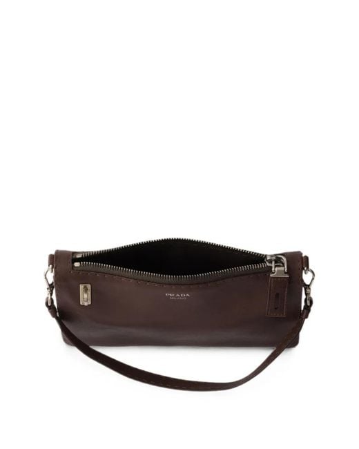 Pouch di Prada in Brown