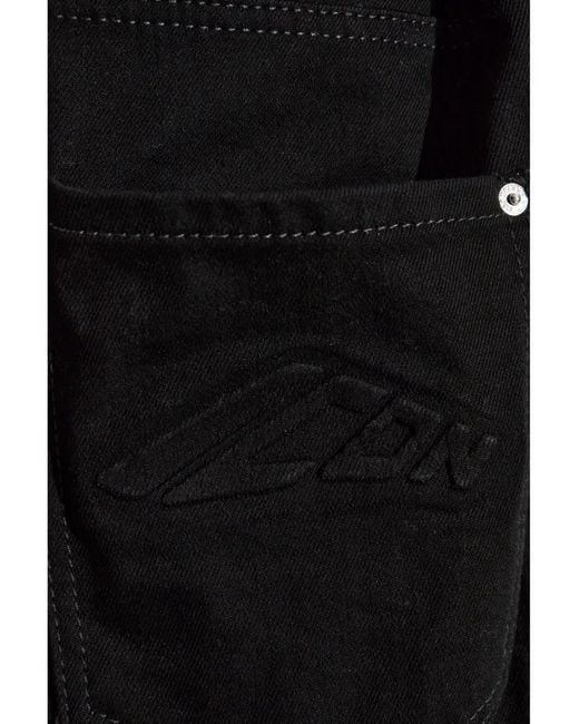 DSquared² Black Denim Shorts for men