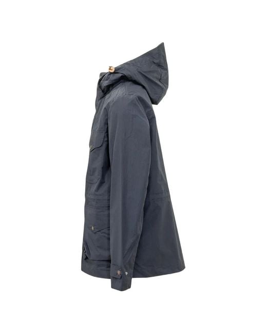 Ceccarelli Blue All Seasons Hooded Jacket for men