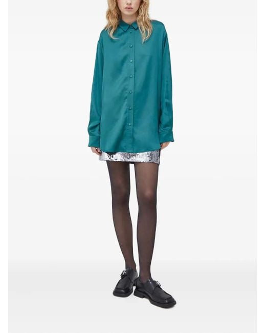 Samsøe & Samsøe Blue Alfrida Buttoned Shirt