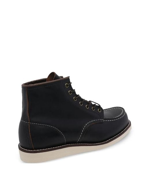 Red Wing Black Moc Toe 8849 Boots for men