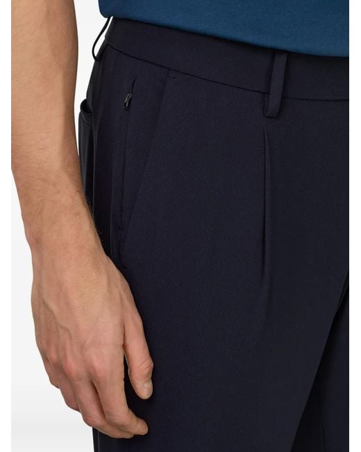 Boggi Blue B-Tech Stretch Nylon Pants for men