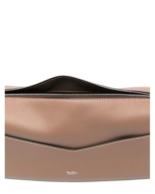 Max Mara Natural Calf Leather Mxaskipper