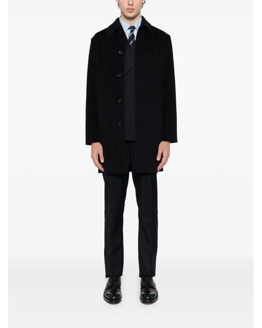 Paul Smith Black Double-Face Coat for men