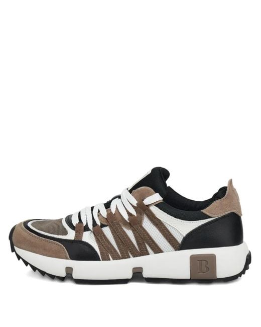 Sneakers Con Inserti di Boggi in White da Uomo