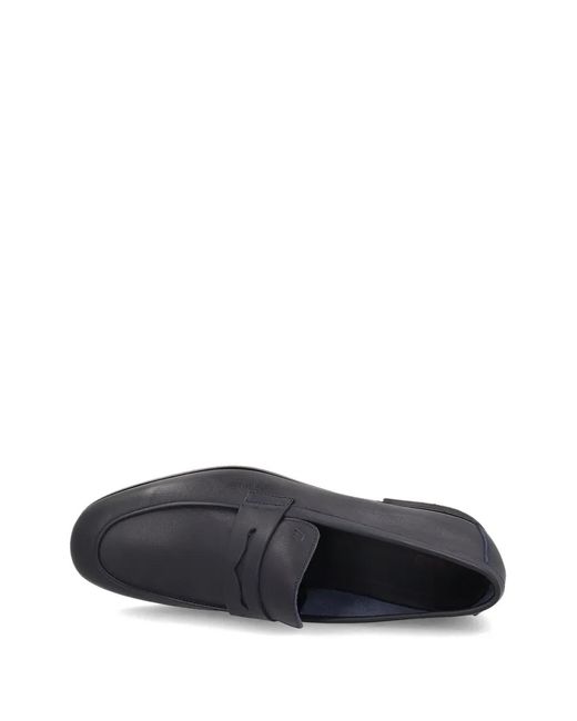 Frau White Deconstructed Leather Loafers for men