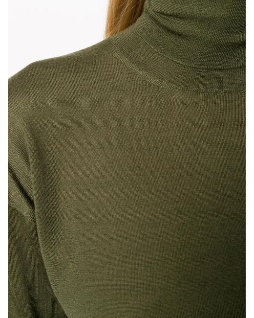 Tom Ford Green Roll Neck Jumper