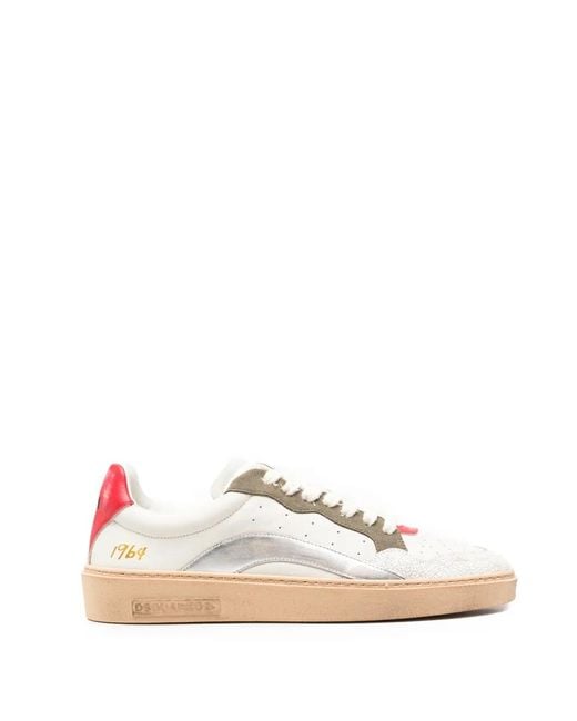 DSquared² Sneakers Mit Riss-Effekt in White für Herren