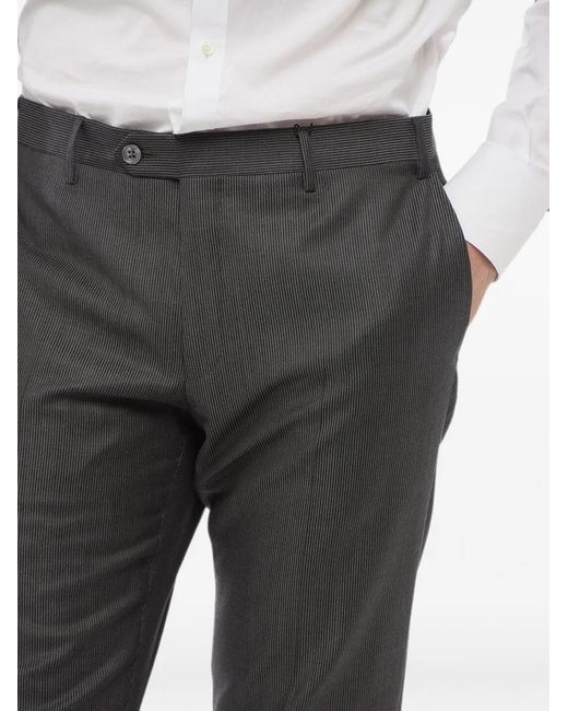 Corneliani Gray Tailored Trousers for men