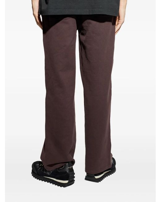 AllSaints Brown Asher Track Pants for men