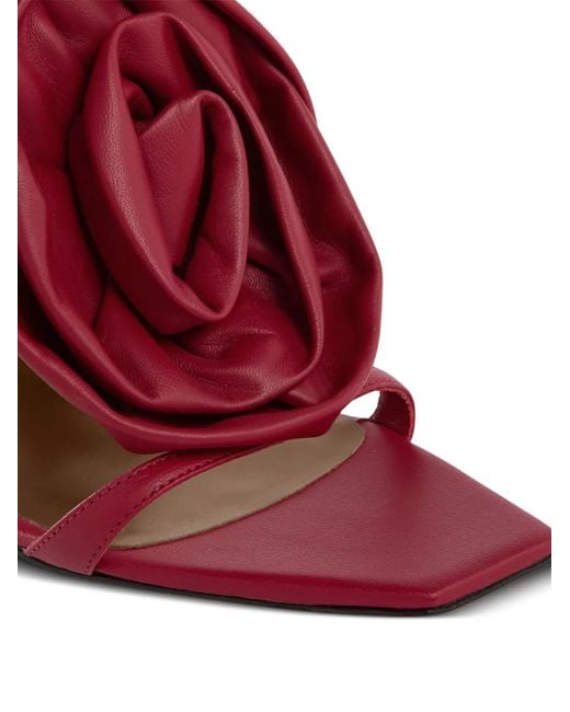 Giuseppe Zanotti Pink Cursed Flower Sandals 105
