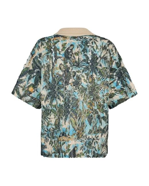 DSquared² Green Monkey Business Knited Top for men