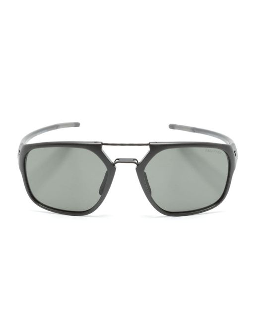 Tag Heuer Gray Th40004u Square-frame Sunglasses