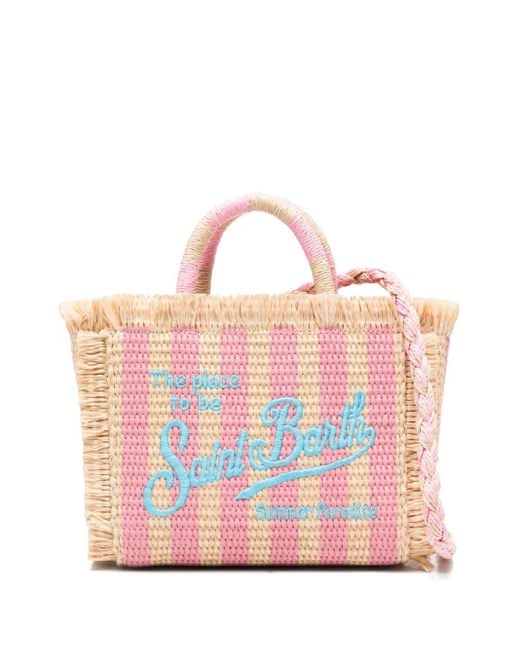 Mc2 Saint Barth Pink Mini Vanity Shopper