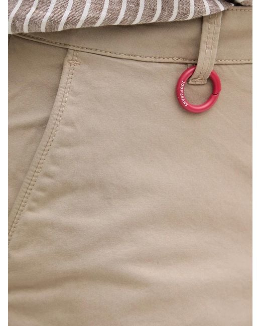 Joop! Natural Rudo Logo-Ring Bermuda Shorts for men