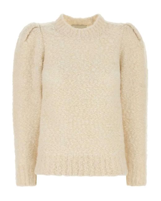 Maglione Con Maniche A Palloncino di Isabel Marant in Natural